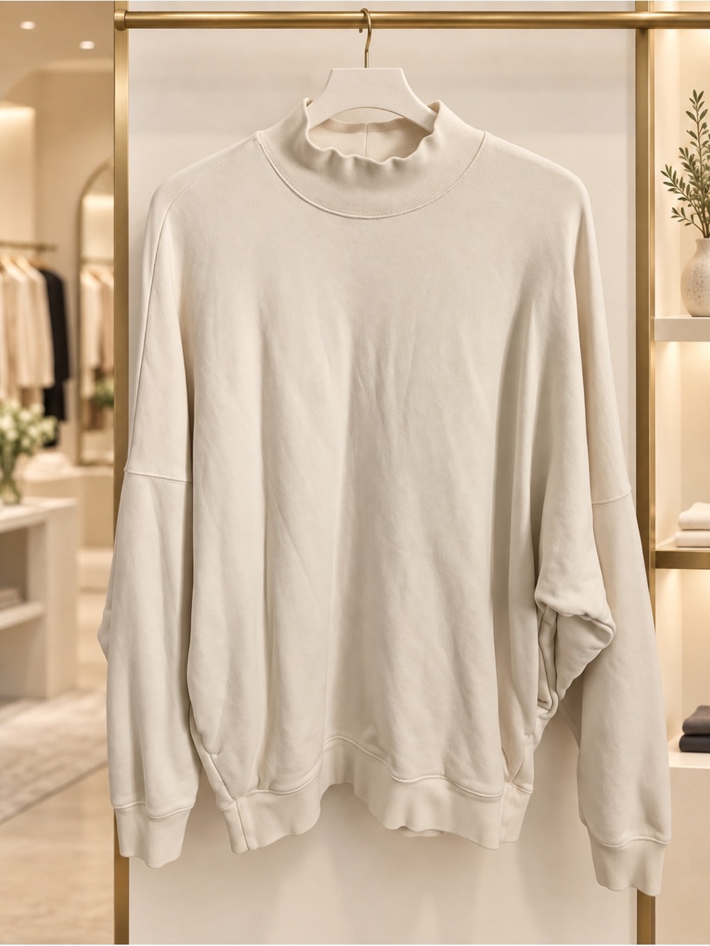 Aritzia The Group By Babaton Oversized Mock Neck Sweater